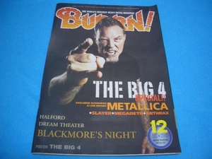 ★BURRN!★メタリカ【2010年12月】SLAYER / MEGADETH / ANTHRAX / 紫 / THE BIG 4 / DREAM THEATER / HALFORD / AGENT STEEL / NEVERMORE