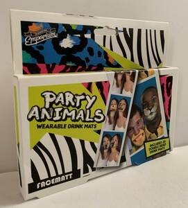 ◆Party Animals (パーティーアニマル）コースターセット 20枚入/40柄◇ 20枚入/40柄◆