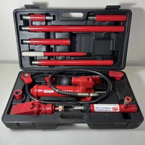 ★超希少★MAC TOOLS マックツールズ ラムジャッキ 油圧ラムジャッキ BODY/FRAME REPAIR KIT 4t ポータブル BK104 台湾製中古品 取説付