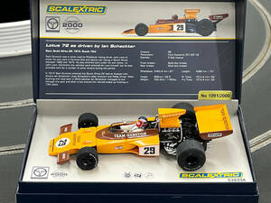 No.151 SCALEXTRIC ＝LEGENDS＝ Lotus 72 [新品未使用 1/32スロットカー]