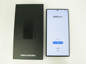 Galaxy S23 Ultra SM-S918 韓国版【ch0508】