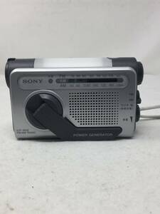 HY-331 動作品 便利 多機能 SONY/ソニー 防災・非常用ライト付ラジオ ICF-B02 手回し充電対応 アウトドア 電池付き