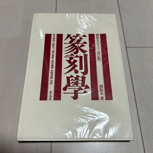 V 昭和59年発行 書道 篆刻 和本 「篆刻學 鄧散木のすべて」