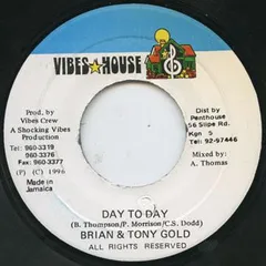 ジャマイカ7" Brian & Tony Gold Day To Day NONE Vibes House /00080