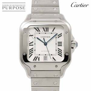 カルティエ Cartier サントスドゥカルティエLM WSSA0009 メンズ 腕時計 デイト 自動巻き Santos De Cartier 90229151