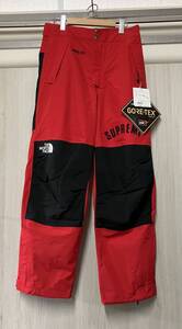 THE NORTH FACE×Supreme/ノースフェイス/シュプリーム/19SS/ Arc Logo Mountain Pant/アーチロゴマウンテンロングパンツ/ Red /Sサイズ/NP