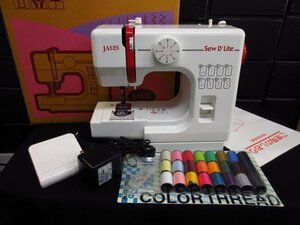 t6303　未使用保管品　JANOME　動作確認済　コンパクト電動ミシン　Sew D