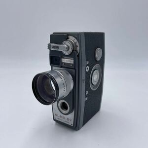 【D-62】（ジャンク品）8ミリカメラ ELMO 8-V レトロカメラ 1958年発売 高さ133みり幅92㍉横幅