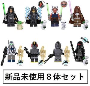 新品LEGOレゴ互換　スターウォーズ B ミニフィグ人形セット