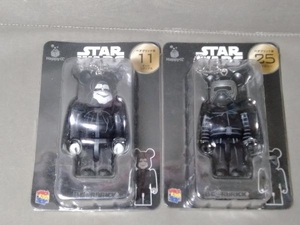 【未開封品】BE@RBRICK　STAR WARS 2点セット（ベアブリック賞11 ダース・シディアス／ベアブリック賞25 カイロ・レン）スターウォーズ