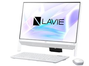 激安 美品 カメラ/フルHD23型一体型パソコン/NEC DA370/K CELERON-3865U/DDR4/8GB/SSD256GB/WIN11Pro /office2021/YAMAHAスピーカー高性能