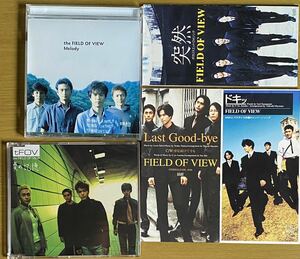 ◆the FIELD OF VIEW『Melody』『夏の記憶』『Last Good-bye』『突然』『ドキッ』CD　FIELD OF VIEW