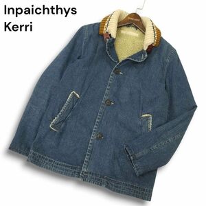 Inpaichthys Kerri インパクティスケリー 秋冬 裏ボア★ デニム 中綿 ジャケット Sz.S　メンズ　C4T09697_A#N