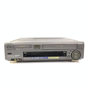 SONY ソニー WV-BW2 Hi8/VHSビデオデッキ●動作未確認品