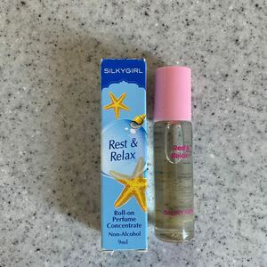 新品 マレーシア土産 マレーシア発コスメブランド SILKYGIRL Rest&Relax ロールオン パフューム 9ml/ノンアルコール/コロン