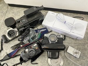 ■希少【SONY ソニー DSC-W350 CCD-V30 CANON QL 東芝 TY-C24 豪華セット 一眼レフ コンパクトデジタルカメラ】SH-19647