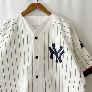 90s STARTER NEW YORK YANKEES ベースボールシャツ XL ビンテージ 90年代 スターター MLB ニューヨーク ヤンキース ヴィンテージ