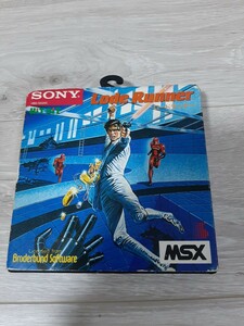 ★☆MSX　カートリッジROMソフト　ロードランナー 　箱・説付☆★