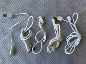 17　USBケーブル　Type-A to Micro USB Type-B　充電　５本set