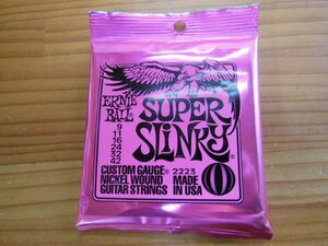 エレキギター弦☆ERNIE BALL SUPER SLINKY（09-42）#2223　12セット☆