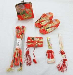 inagoya■七五三のお祝いに☆3歳女の子用【筥迫+草履バッグセット】Accessories for girls