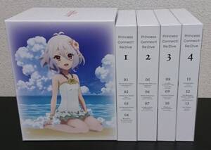 プリンセスコネクト! Re:Dive 全4巻セット Blu-ray 全巻収納BOX付き