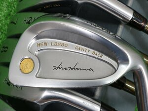 ◇HONMA　ホンマ　本間　NEW-LB280　CAVITY　BACK　アイアン　♯4～♯8・♯10・♯11・SW　計8本セット　R-1　＊9番無し◇24-06-G153