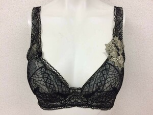 ★美品★マルコ 補正下着 ショートブラジャー B65 サラヴィール ブラック 黒 大きいサイズ 着痩せ 矯正下着 補整下着 №21