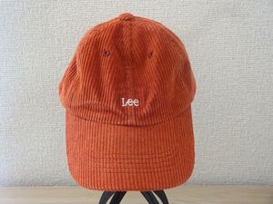 ◯ Lee eaeth music&ecology ◯ レディース・メンズ　橙色　サイズ５７cm～５９cm 　キャップ　帽子　スタイルハット