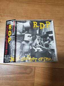 【送料無料】帯付きR.D.P just another crime in massacreland