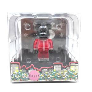 11604-1【未使用未開封品】BE@RBRICK ベアブリック　100％ 　BooBo　サンタクロースVer.　TBS赤坂 Sacas