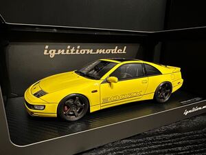 [新品] 1/18 IG3423 Nissan Fairlady Z Z32 2by2 Yellow イグニッションモデル ignition model 日産 フェアレディ 300ZX Nismo ニスモ 