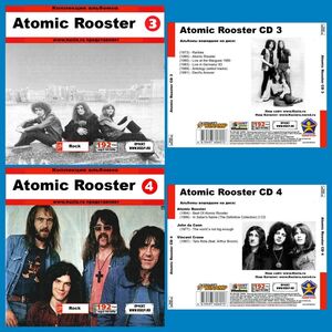 ATOMIC ROOSTER CD3+CD4 大全集 MP3CD 2P⊿