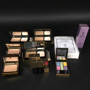 ER0524-36-3 YSL コスメ まとめ イヴサン・ローラン ファンデーション 口紅 リップ アイシャドウ 化粧品 60サイズ