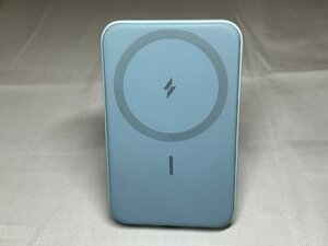 【中古】アンカー　Anker 622 Magnetic Battery (MagGo) モバイルバッテリー　水色　送料無料　 №A37