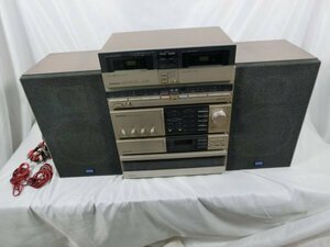 【中古・ジャンク品】システムコンポ PIONEER パイオニア private プライベート PL-X7 F-X5 CT-X8W A-X5 スピーカー他 1FA5-T160-9MA1366