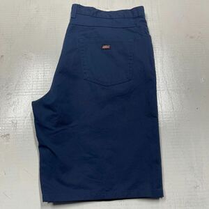 古着 W40 NAVY DICKIES SHORTS ディッキーズ ショートパンツ WORK PANTS