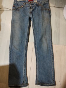 リーバイス Levis デニム　ウエスタン　ブーツカット　メキシカン　レッド　レア　　希少　　ヴィンテージ　　　　50 501