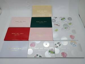 記念硬貨【 貨幣セット JAPAN MINT MINT SET 10個まとめ 666円 】検索タグ) 造幣局 希少品 保管品 HT