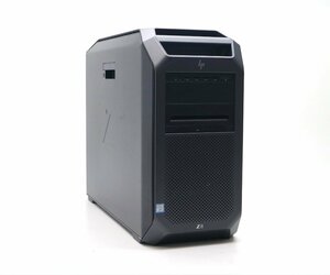 hp Z8 G4 Workstation Xeon Gold 6136 3GHz(24スレッドCPU2基) メモリ128GB 256GB(SSD)＋2TB(HDD)x4 RTX4000 DVD-ROM Windows10 Pro for WS