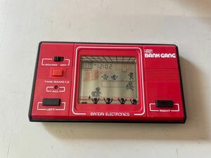 N1141/GD BANK GANG BANDAI ELECTRONICS バンクギャング 当時物バンダイ ゲームウォッチ レトロゲーム