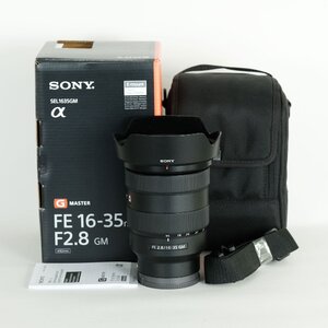 [極美品] SONY FE 16-35mm F2.8 GM SEL1635GM / ソニーEマウント