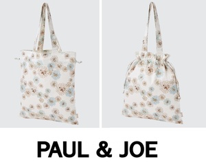 即決 新品◆生成り色 ポール & ジョー 2WAYバッグ◆ PAUL ＆ JOE