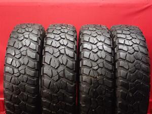 中古タイヤ LT255/85R16 123/120Q LRE 4本セット BFグッドリッチ マッドテレーン T/A KM2 BFGoodrich MUDTERRAIN T/A KM2 7分山