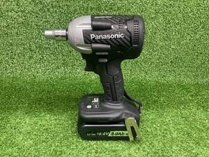 【中古品】★Panasonic(パナソニック) 14.4/18v充電インパクトレンチ 黒(本体のみ) EZ75A8X-B　ITJT5DR55QOM