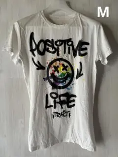 tract AIRBRUSH POSITIVE LIFE Tシャツ　メンズ　M