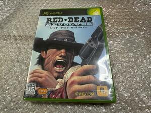 XBOX レッド・デッド・リボルバー / Red Dead Revolver 状態綺麗 日焼けなし 新品未開封 送料無料 同梱可