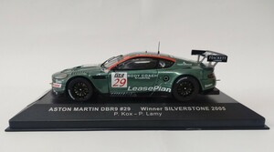 プロドライブ別注 ixo 1/43 アストンマーティン レーシング DBR9 シルバーストーン 2005 29号車 ASTON MARTIN FIA GT 優勝車 3000台限定