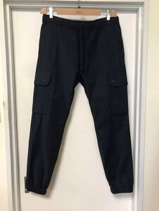 ◆【美品】BEAMS PLUS ビームスプラス / バックサテン 6ポケット ジムパンツ NAVY M