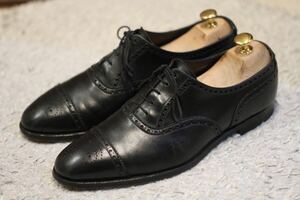 【人気】CROCKETT & JONES セミブローグ COVENTRY 8E(Last341 クロケット ジョーンズ ウィングチップ フルブローグ Vチップ プレーントゥ)